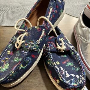 Size 11! Never worn Polo by Ralph Lauren Slip on shoes
